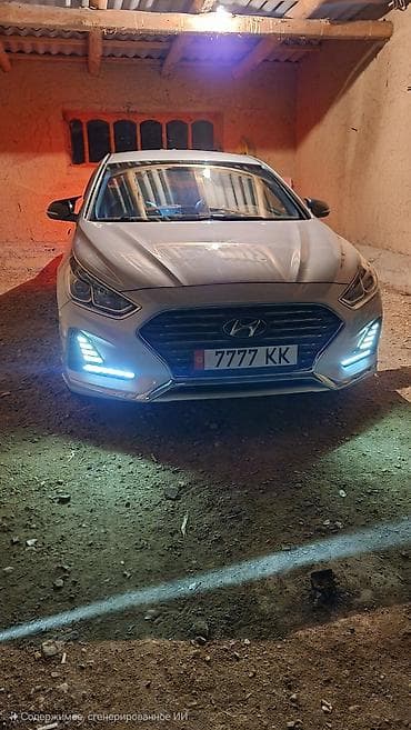Hyundai Sonata: 2018 г., 2 л, Автомат, Газ, Седан