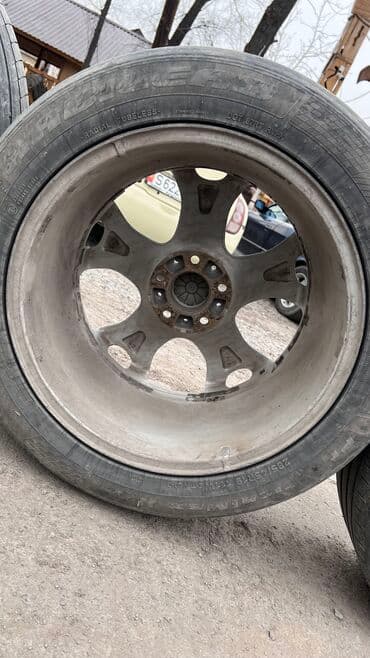 шины бишкек дордой цены: Колеса в сборе 285 / 45 / R 19, Лето, Б/у, Комплект, Легковые, Литые, отверстий - 5 — 16