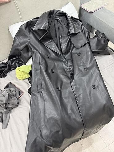 nite jogger: Плащ, Тренчкот, Двубортная модель, L, XL — 4