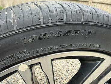 сг 9: Колеса в сборе R 16, Лето, Б/у, Комплект, Легковые, Литые — 3