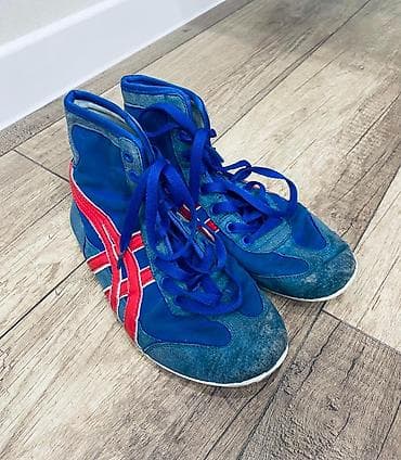 Мужская обувь: Борцовки Asics (модель UJ), сине‑красные. - Назначение — 2