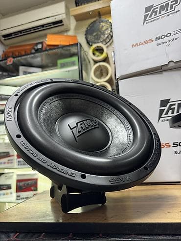 Автоэлектроника: Сабвуферы AMP Energy of Sound — серия MASS, 12" Варианты: - MASS 500 — 5