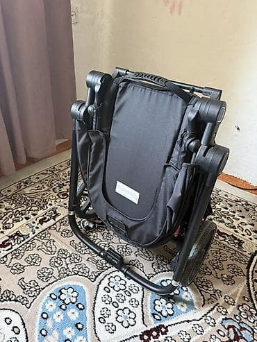 коляски new lux: Коляска, Другой бренд, цвет - Черный, Б/у, Самовывоз, Платная доставка — 3