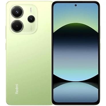 Техника и электроника: Redmi, Redmi 14C, Б/у, 256 ГБ, цвет - Зеленый, 2 SIM — 1