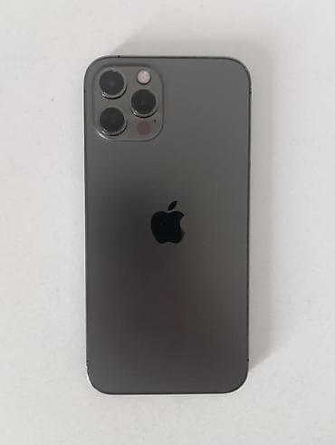 IPhone 12 Pro, Колдонулган, 128 ГБ, Black Titanium, 100 %