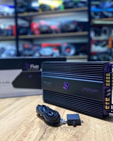 усилитель и колонки авто: Усилитель Five 4.80. Автомобильный четырехканальный усилитель АВ — 2