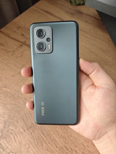 телефоны xiaomi redmi 10 с: Poco X4 GT, Колдонулган, 256 ГБ, түсү - Боз, 2 SIM — 4