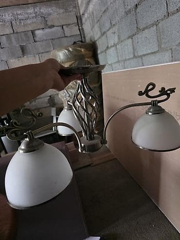 Люстры: Люстры и потолочный светильник 1) Классическая хрустальная люстра - — 5