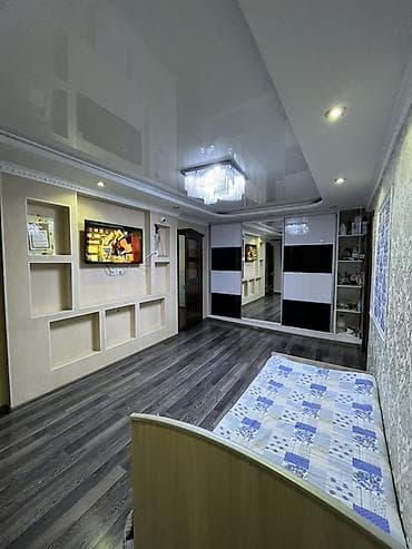 квартира 1 комнатный: 3 комнаты, 58 м², 104 серия, 2 этаж, Косметический ремонт — 2