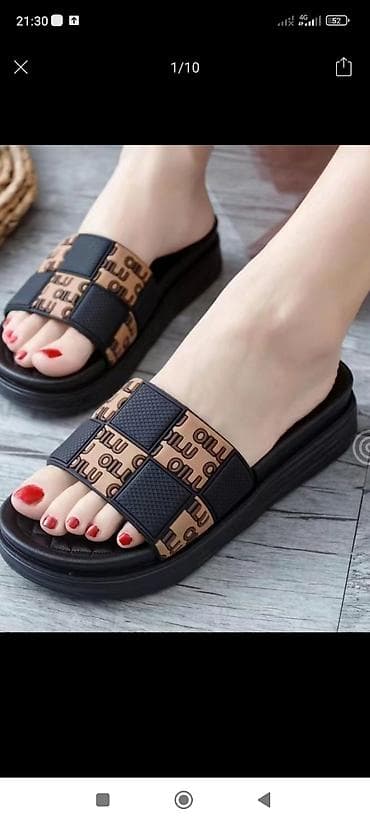 Сапоги: Женские летние сандалии и мюли на платформе/каблуке - Модели — 10