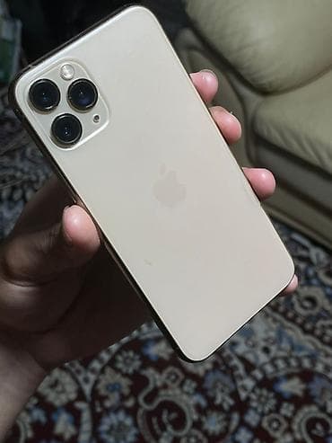 принтер чеков: IPhone 11 Pro, Б/у, 256 ГБ, Золотой, Защитное стекло, 100 % — 7
