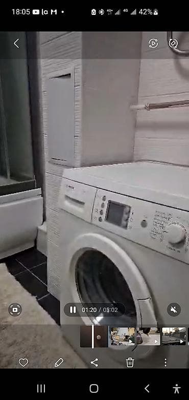 flat in osh: 2 комнаты, Собственник, Без подселения, С мебелью частично — 6