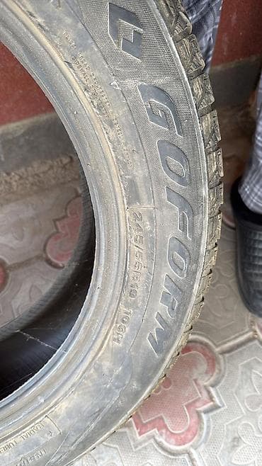 ф 90: Шины 245 / 55 / R 19, Зима, Б/у, Комплект, Внедорожные (АТ/МТ), Китай, Goform — 5