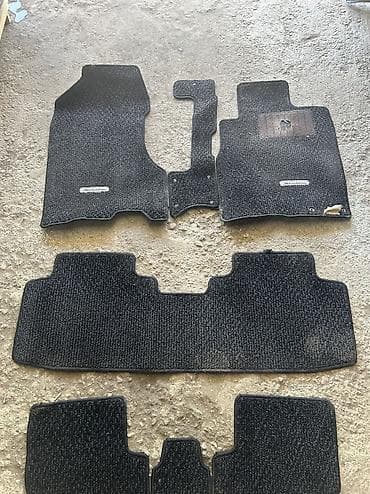 Продам родные ворсовые полики Хонда Стрим Абсолют 2005 год (2WD) — 1
