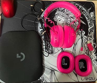 macbook 16gb: Logitech G PRO X 2 LIGHTSPEED (Pink) Состояние: Отличное комплект — 1