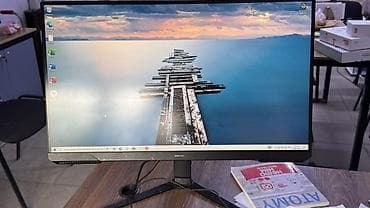 hp printer: Монитор, Samsung, Б/у, 24" - 25" — 1