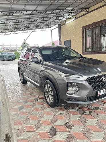 вмятина: Hyundai Santa Fe: 2020 г., 2 л, Автомат, Дизель, Кроссовер — 2