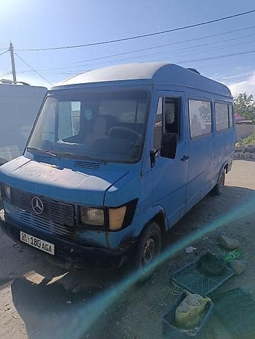 мерседес т 1: Mercedes-Benz T1 (Vario/“буханка”-тип) — синий фургон/микроавтобус — 5