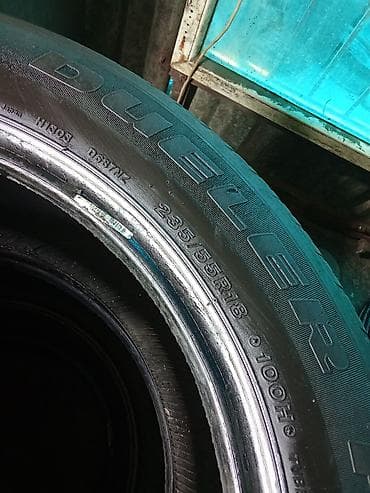 pirelli p zero: Шины 235 / 55 / R 18, Лето, Б/у, Комплект, Внедорожные (АТ/МТ), Япония, Bridgestone — 4