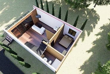 нижний чуй: Современный двухэтажный дом-шале с панорамным остеклением и террасами — 5