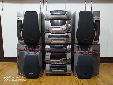 Микрофоны: Продаю недорого нижний Panasonic Twin Woofer музыкальный центр есть — 1
