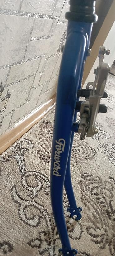 вилы на кару: Велосипедная вилка Forward с рулём Комплект: - стальная жёсткая вилка — 2