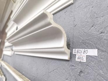 Потолочный плинтус/карниз декоративный. - Профиль: фигурный