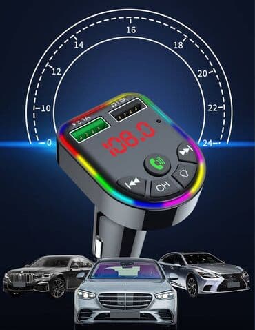 магнитный браслет от давления цена: Вluetooth mp3 автомобильный CARE5, красочный, атмосферный свет, fm — 3