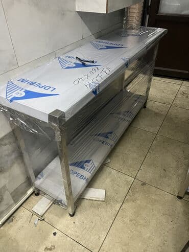 столовое оборудование: Стол, стеллаж, ванна моечная, котломойка, тостер, оборудование для — 14