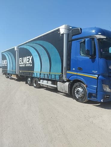 255 55 р19: Тягач, Mercedes-Benz, 2013 г., Тентованный — 10