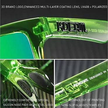 mi bend 8: Солнцезащитные очки очки, Унисекс, Прямоугольные, Линзы поляризованные, Новый — 2