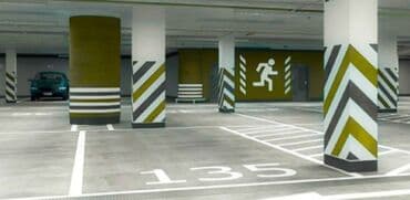 набор маркеров: Чертим разметки в подземных парковках для бетонных покрытий — 3