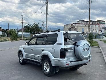 прадо prado: Toyota Land Cruiser Prado: 2002 г., 3.4 л, Автомат, Бензин, Внедорожник — 2