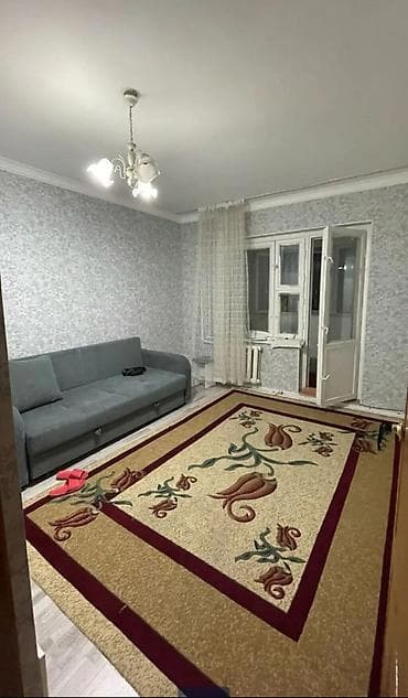 flat osh: 2 комнаты, 65 м², 12 мкр 105 серия, 1 этаж, Евроремонт — 2