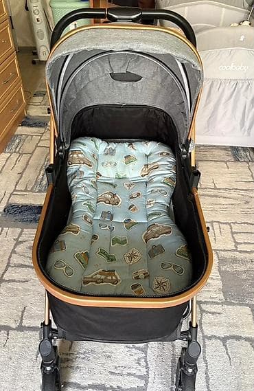 Коляски: Детская коляска-люлька для новорождённого - Просторная люлька с — 5