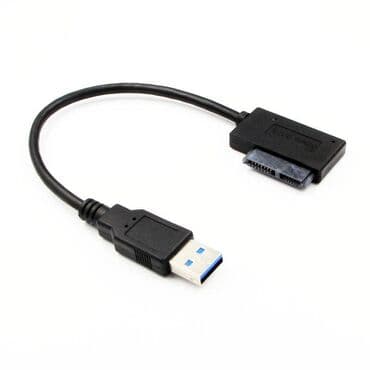 переходник с жесткого диска на ноутбук: Адаптер USB 3,0 на Mini Sata II 7 + 6 13-контактный Конвертер USB3.0 — 1