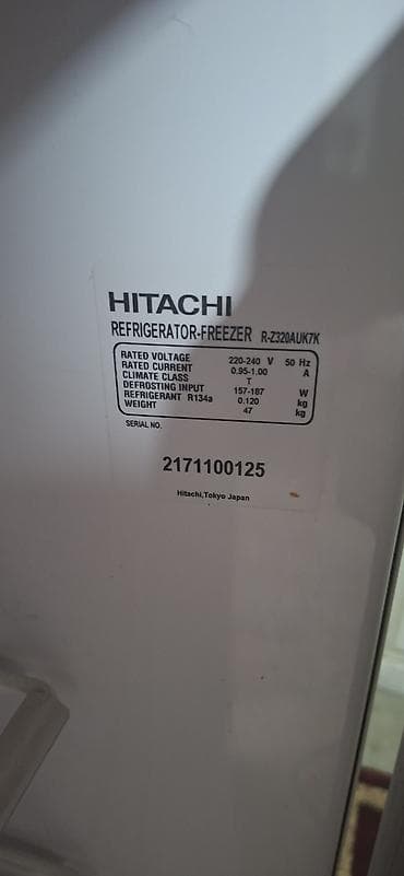 sony 3: Холодильник Hitachi, Б/у, Двухкамерный — 2