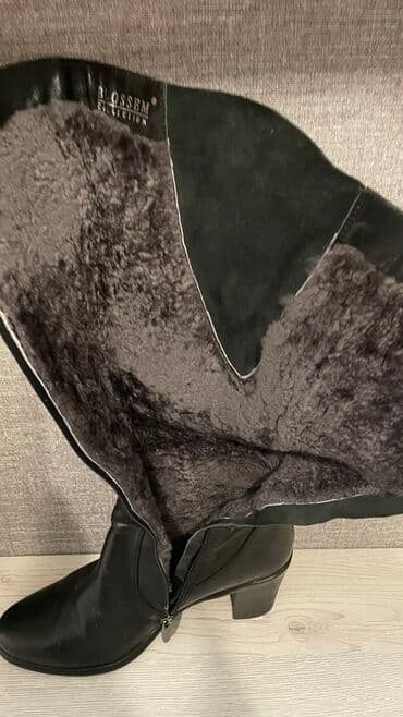 обувь для охоты: Сапоги натуралка кожа мех 39 размер можно 40 . Брала в магазине — 6