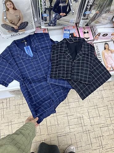 парные пижамы: 🇹🇷 💯 хлопок SM L XL XXL | 2000сом адрес:рынок Орто-Сай «Оберон» — 2