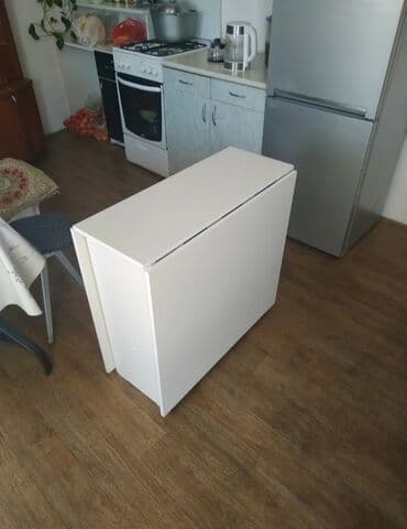 регулируемые ножки для стола: Стол трансформер Для кухни, Раскладной стол, Длина, см: 160 см, цвет - Белый, Желтый, Зеленый — 2