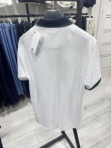 Эркектер кийими: Эркектердин көйнөгү, S, M, L, Lacoste, Жаңы, түсү - Ак, Өзү алып кетүү — 4