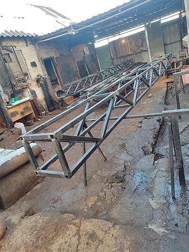 сварка навесы: Изготовления каркасов Материал: Металл — 8