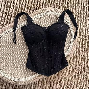 бюстгальтер корсет: Корсет, С чашечками, XS, S, M — 1
