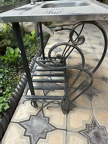 гладильная доска тумба: Садовый умывальник — 5