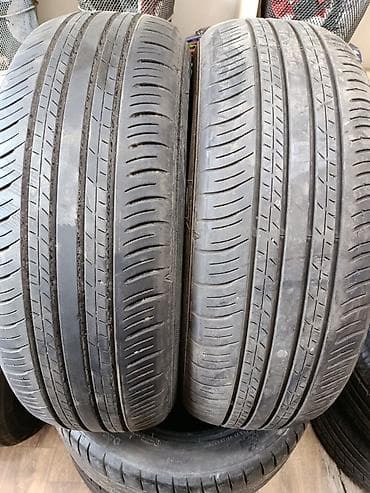 д 4: Шины 215 / 60 / R 17, Лето, Б/у, Пара, Легковые, Япония, Dunlop — 1