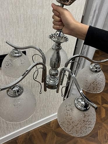 Стильный набор из 2-х люстр: Потолочная люстра и Подвесная люстра с