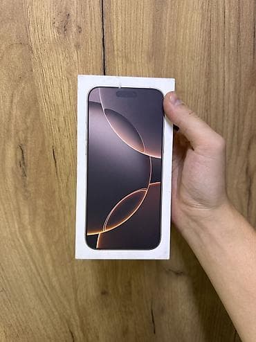 touch id: IPhone 16 Pro Max, Б/у, 256 ГБ, Desert Titanium, Коробка, 93 % — 9