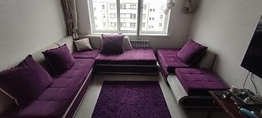 ресторация диваны: Модульный диван, Б/у — 1