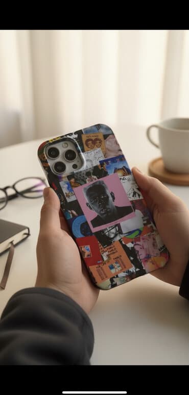 айфон 15 в рассрочку бишкек: Яркий чехол для смартфона с коллажем из музыкальных обложек и — 1