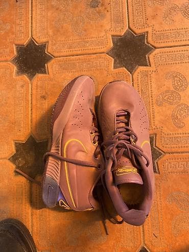 баскетбольный кроссовки: Мужские кроссовки, 40.5, 41, Nike, Б/у, цвет - Фиолетовый, Самовывоз — 2